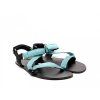 Stylové barefoot textilní sandály Be Lenka Flexi - Tyrkys | Zelenáčky
