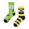 Dětské veselé ponožky Včely | Zelenáčky