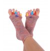 Adjustační ponožky Happy Feet barevné | Zelenáčky