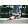 Dámské barefoot sandály Be Lenka Iris - Black | Zelenáčky