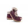 Zimní barefoot boty Be Lenka Bliss - Burgundy Red | Zelenáčky