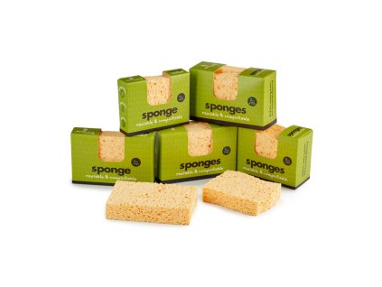 compostable sponges uk pack shot