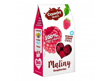 Crunchy snack, Mrazem sušené maliny, 20g
