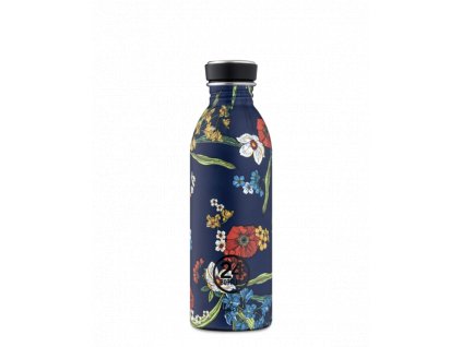 Láhev na pití 24Bottles DENIM BOUQUET 500 ml