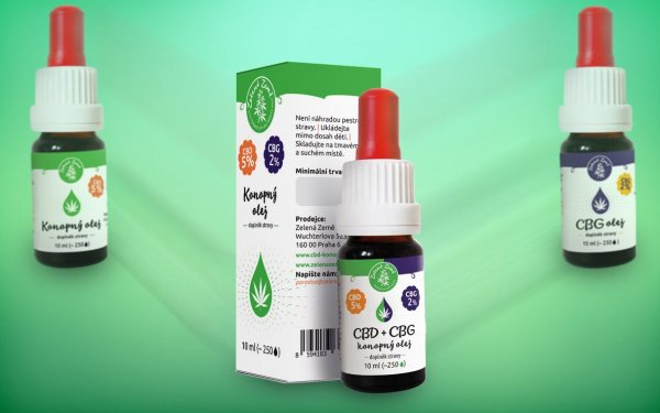 Kombinace CBD + CBG - jaké jsou její účinky a kdy jí zvolit?