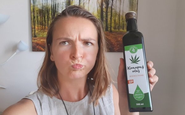 Očistná kúra s konopným olejem - oil pulling
