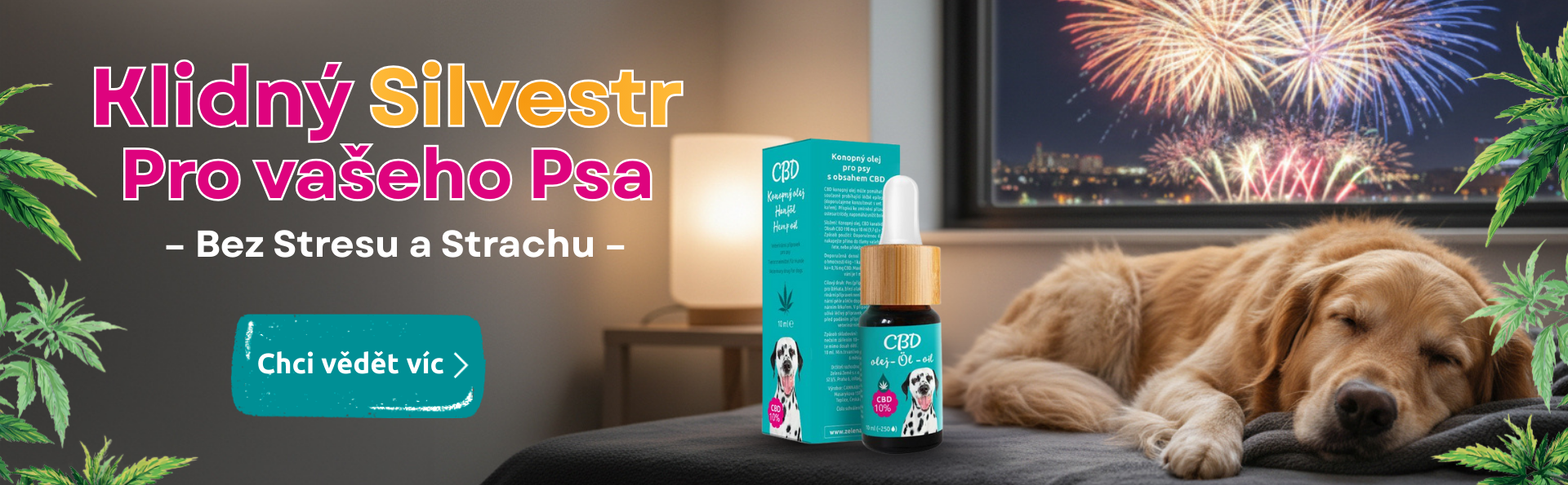 Silvestr v klidu pro Vašeho psa