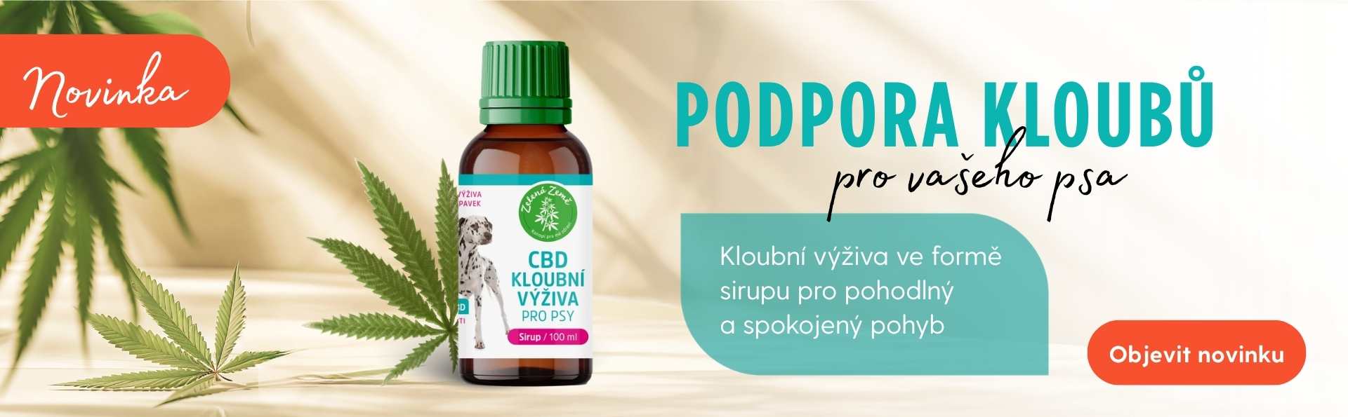 Podpořte klouby Vašeho psa!