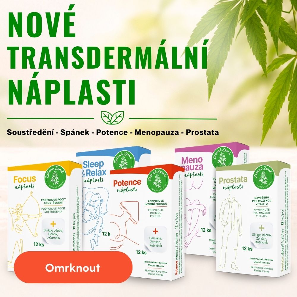 Nové transdermální náplasti