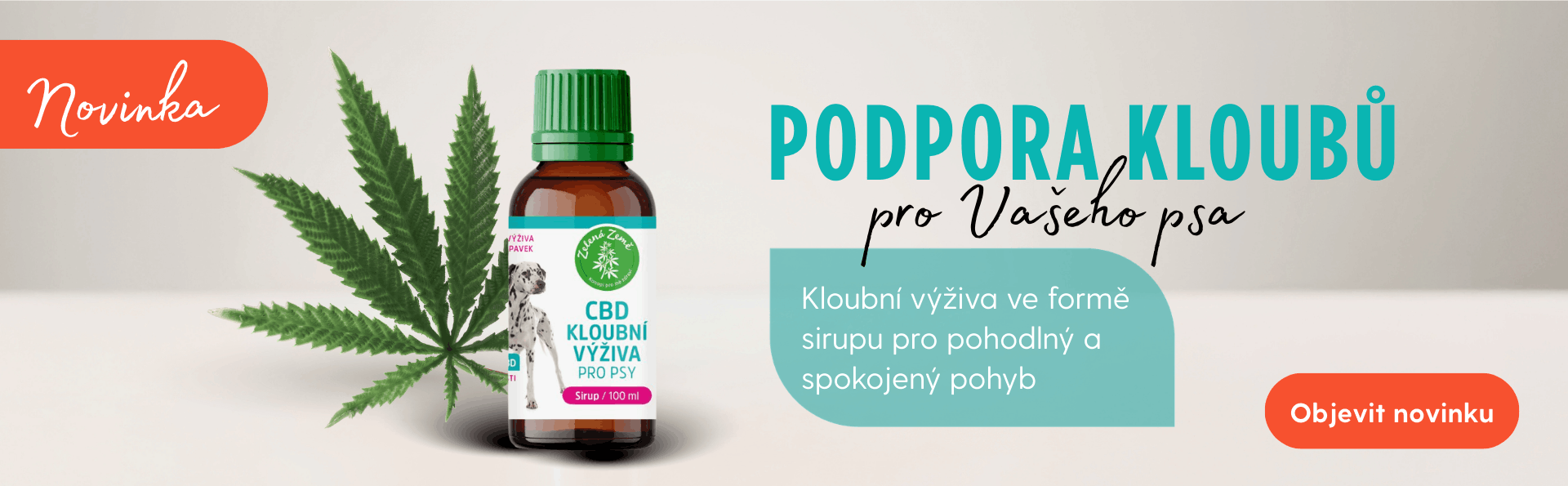 Podpořte klouby Vašeho psa!