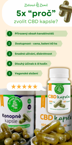 Proč užívat CBD kapsle