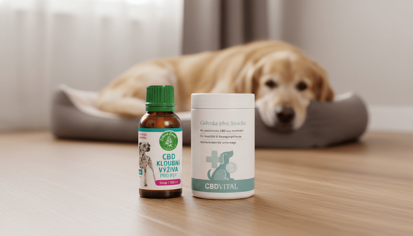 Senior kutya nyugodt környezetben – illusztráció az idősebb kutya gondozásáról