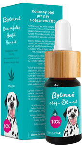 Bylinné kapky pro psy 10%