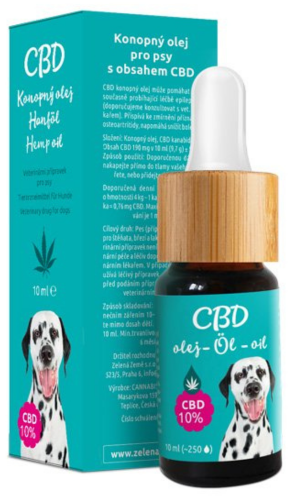 CBD olej pro psy 10%