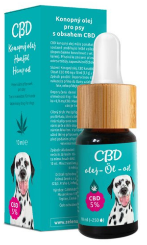 CBD olej pro psy 5%