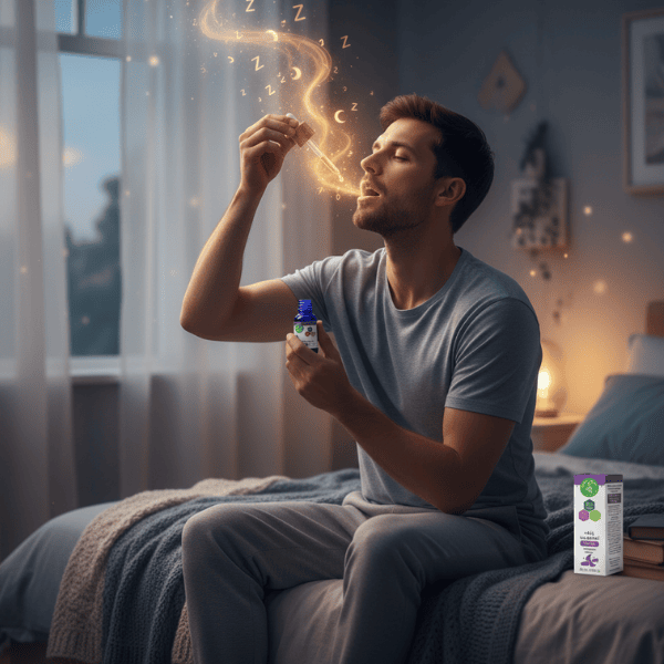 Wie nimmt man Kräuter-Schlaftropfen ein?