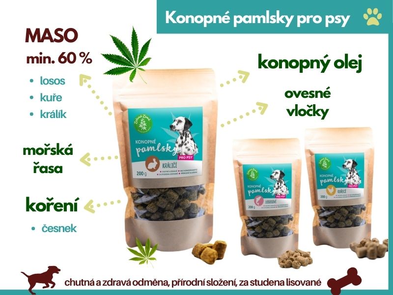 Pamlsky pro psy složení