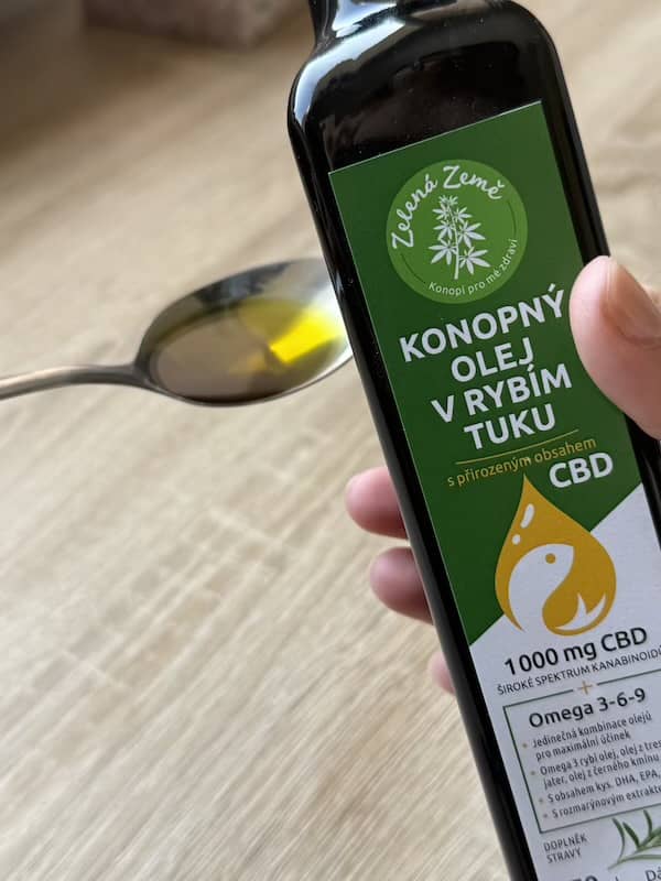 Jak užívat konopný olej s rybím tukem?