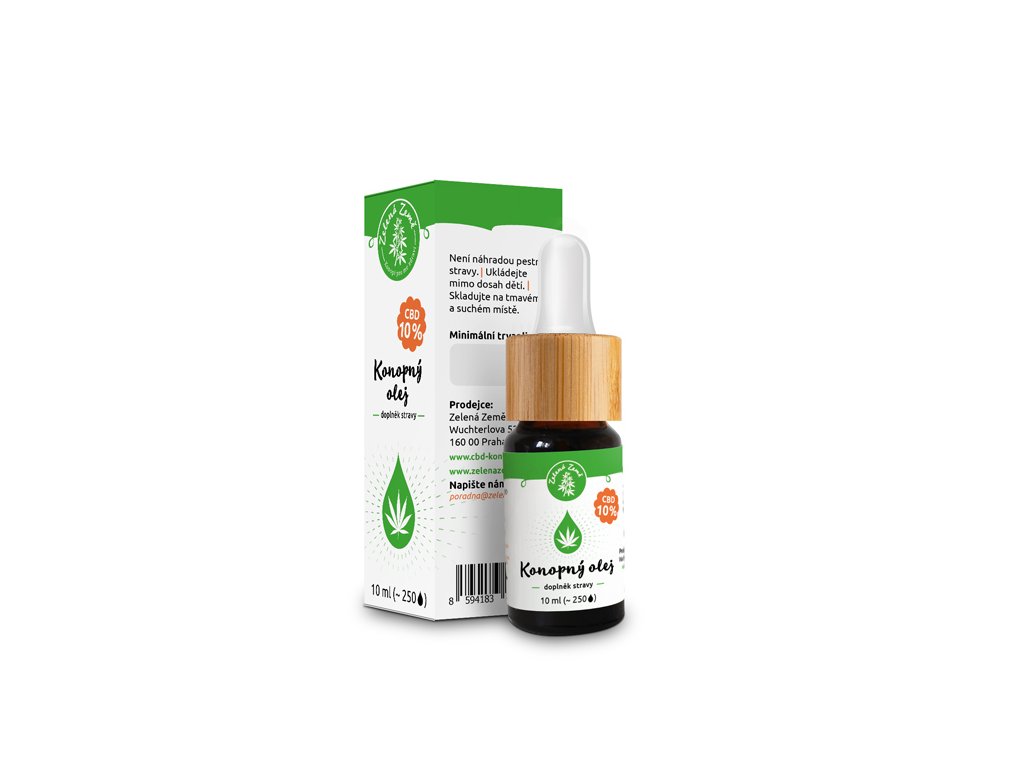 CBD olej 10%, 10 ml