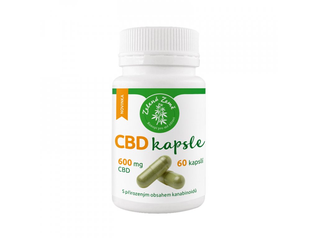 CBD kapsle 600 mg CBD - 60 ks
