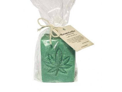 Konopná svíčka s Aloe vera 180 g