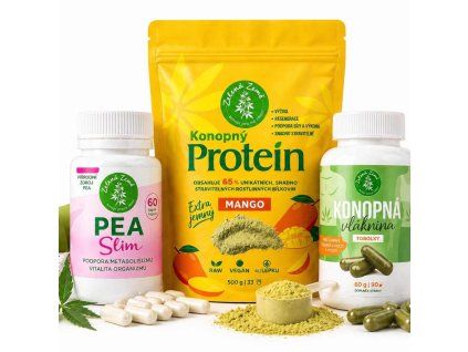 Zhubněte chytře s konopím: Mango protein