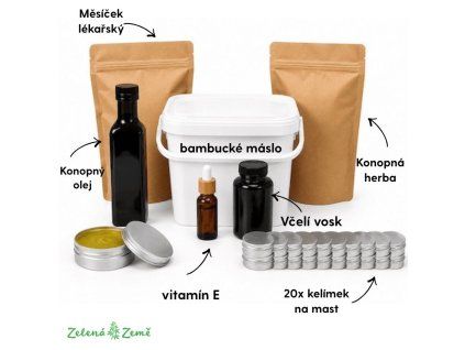 DIY konopna mast vyrob si sam
