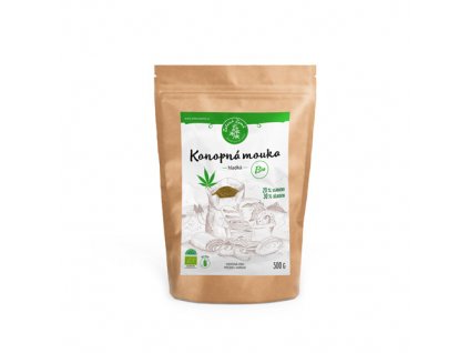 Konopná mouka hladká BIO 500 g