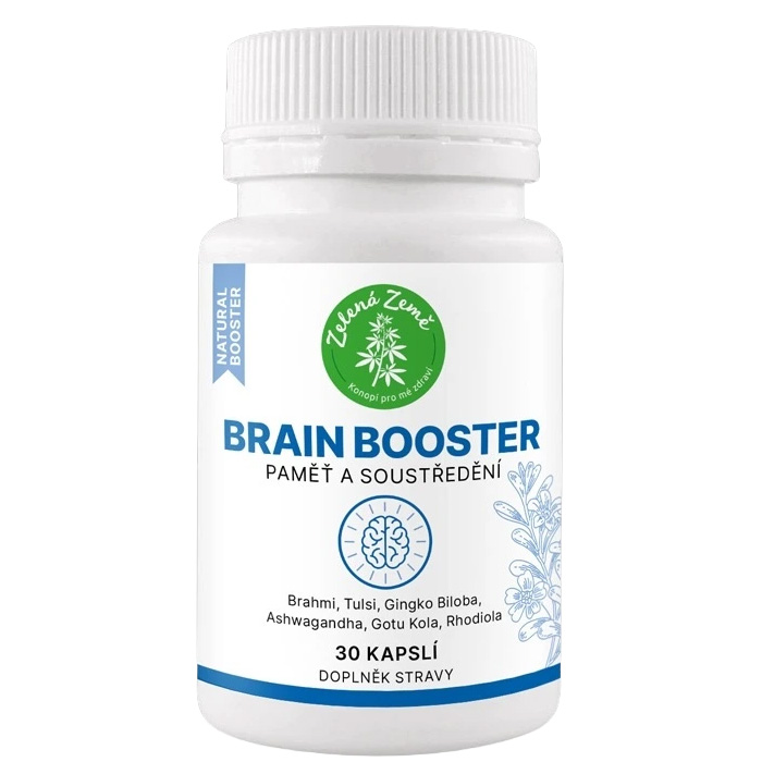 Brain Booster kapsle, 30 ks