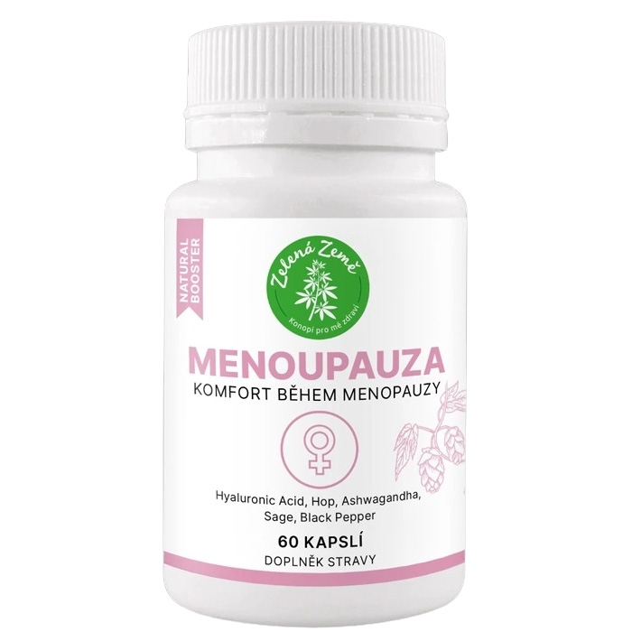 Zelená Země Menopauza kapsle, 60 ks