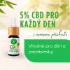 5 CBD s ovocnou prichuti