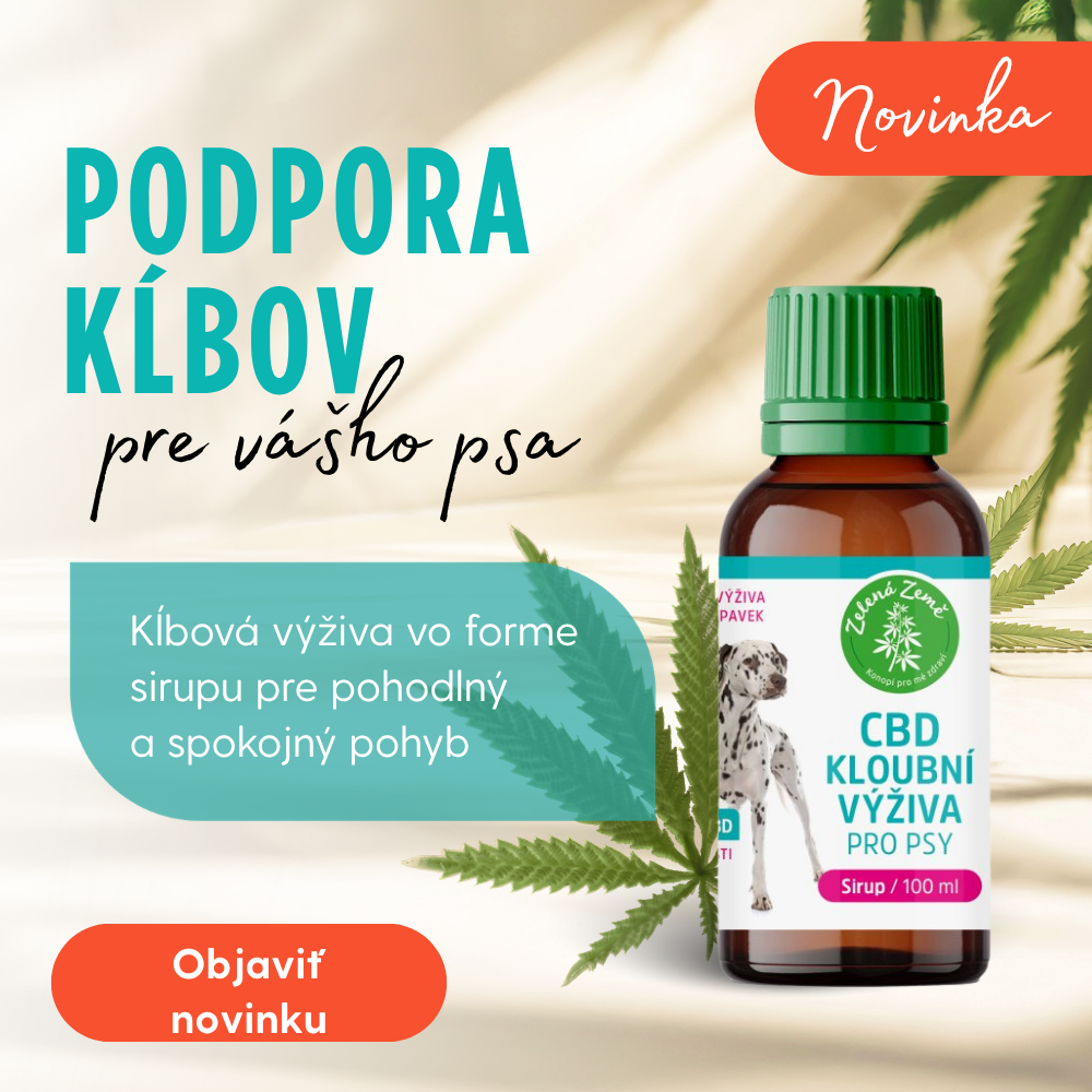 Podporte kĺby Vášho psa!
