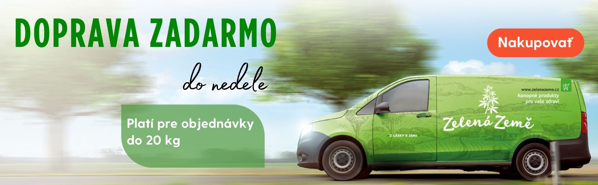 Doprava zadarmo