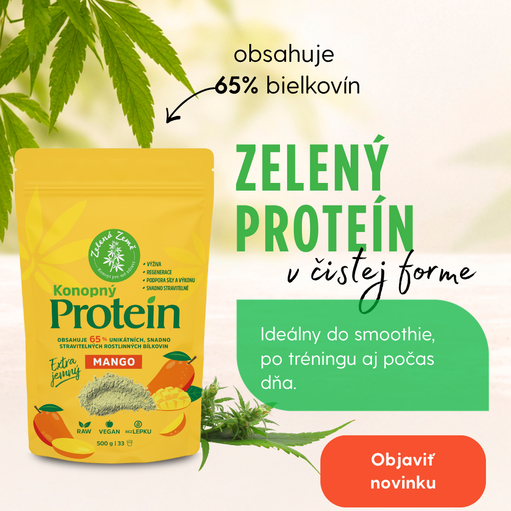 Extra jemný proteín s mangom – novinka!