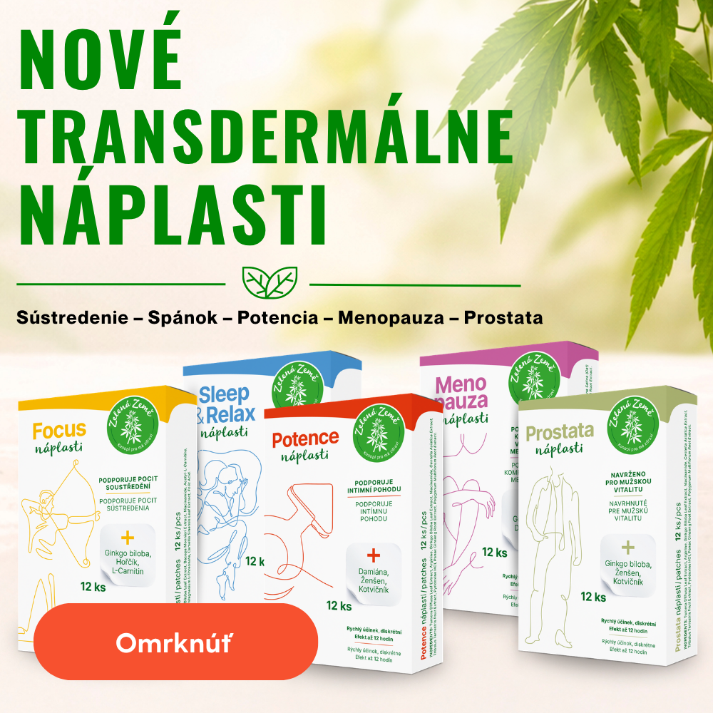 Nové transdermálne náplasti