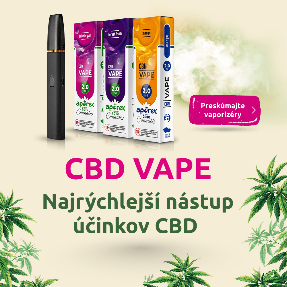 CBD vaporizácia