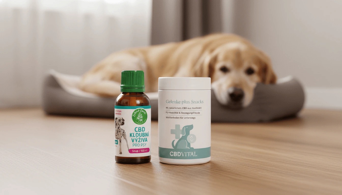 CBD pre psích seniorov