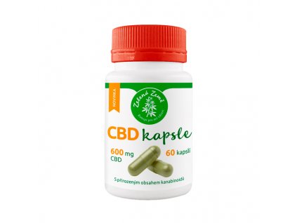 CBD kapsuly 600 mg CBD - 60 ks