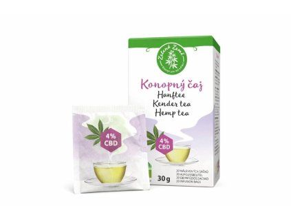 CBD Konopný čaj 4% BIO