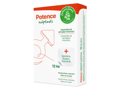 Potencia – náplasti pre mužov