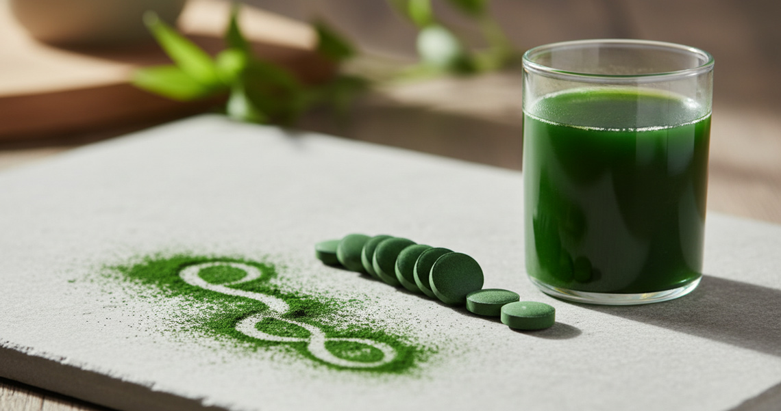 Chlorella pyrenoidosa: Desatero klíčových vlastností zelené superpotraviny