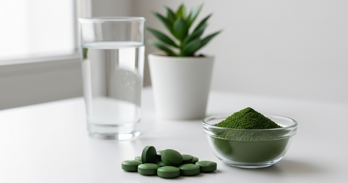Chlorella a její komplexní účinek: Proč je mnohem víc než jen zelený doplněk