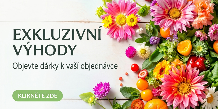 Objevte dárky k objednávce - Aktuální výhody
