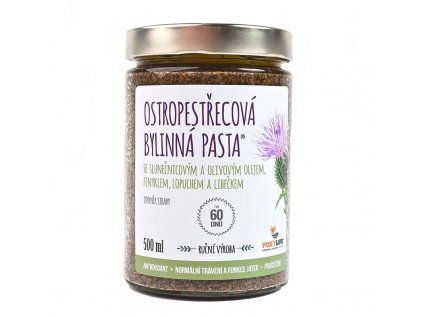 Ostropestřecová bylinná pasta (500 ml)