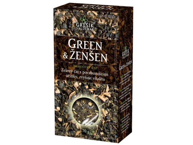 Green & Ženšen - sypaný  (70g)