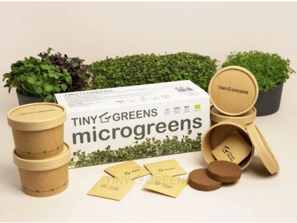 Pěstební sada Microgreens Tiny Greens