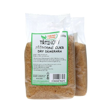 cukr trtinovy demerara 500g zp