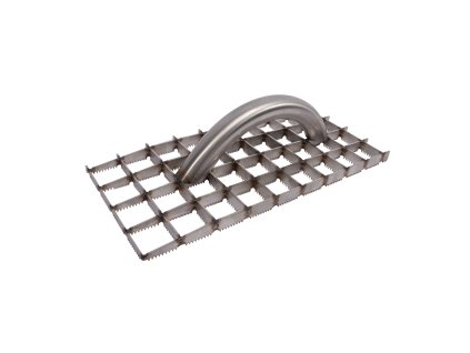 XTLINE Škrabák nerezový s ostrými zuby PROFI | 325x150 mm