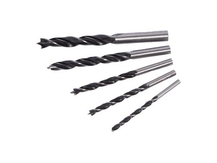 STAVTOOL Sada vrtáků do dřeva 5 dílů | 4-10 mm, PVC obal