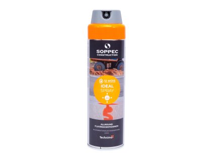 SOPPEC Značkovací sprej Soppec Ideal 360° | oranžový, 500 ml (ZN105061)